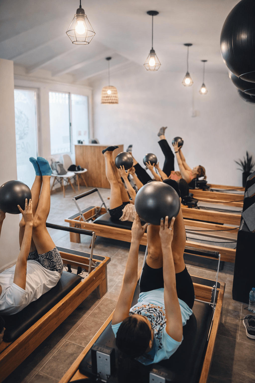 Clase pilates reformer